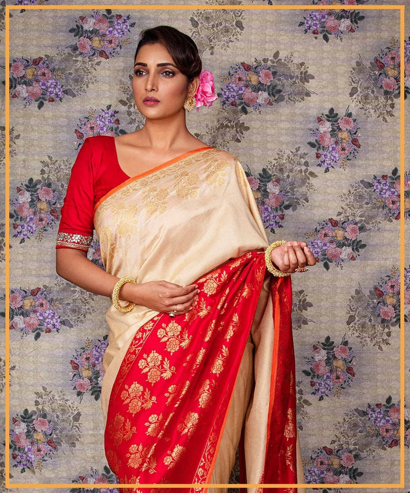 Rupali Bhosale in Zartari Pure Silk
