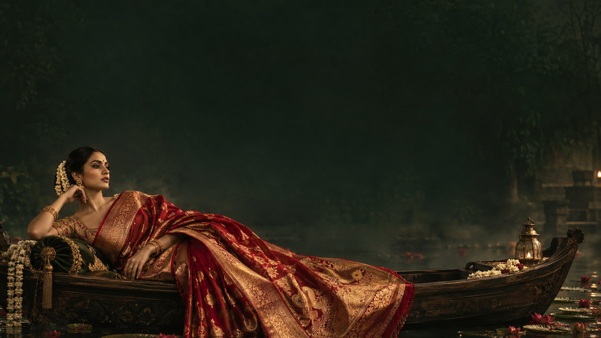 Zartari Couture Silk Drapes